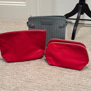 Unused Cosmetic Bags – Clarins & Moroccanoil